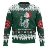 Hooktab Please Santa Give Me Jameson Ugly Christmas Sweater