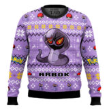 Hooktab Pokemon Gen 1 Arbok Ugly Christmas Sweater
