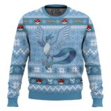Hooktab Pokemon Gen 1 Articuno Ugly Christmas Sweater