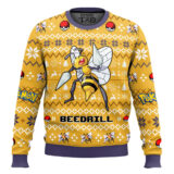 Hooktab Pokemon Gen 1 Beedrill Ugly Christmas Sweater