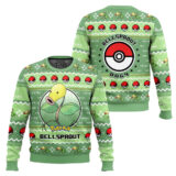 Hooktab Pokemon Gen 1 Bellsprout Ugly Christmas Sweater