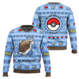 Hooktab Pokemon Gen 1 Blastoise Ugly Christmas Sweater