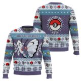 Hooktab Pokemon Gen 1 Butterfree Ugly Christmas Sweater