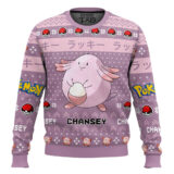 Hooktab Pokemon Gen 1 Chansey Ugly Christmas Sweater