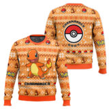 Hooktab Pokemon Gen 1 Charmander Ugly Christmas Sweater