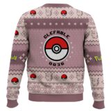 Hooktab Pokemon Gen 1 Clefable Ugly Christmas Sweater