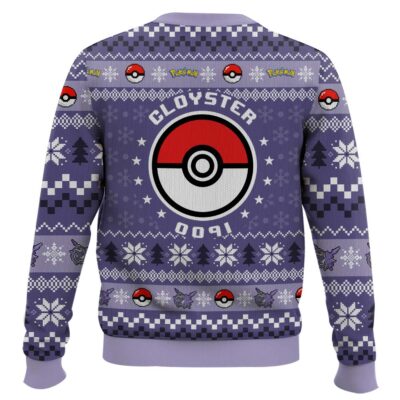 Hooktab Pokemon Gen 1 Cloyster Ugly Christmas Sweater