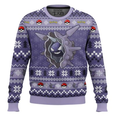Hooktab Pokemon Gen 1 Cloyster Ugly Christmas Sweater
