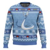 Hooktab Pokemon Gen 1 Dragonair Ugly Christmas Sweater