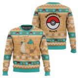 Hooktab Pokemon Gen 1 Dragonite Ugly Christmas Sweater