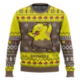 Hooktab Pokemon Gen 1 Drowzee Ugly Christmas Sweater