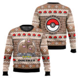Hooktab Pokemon Gen 1 Dugtrio Ugly Christmas Sweater
