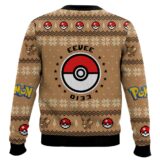 Hooktab Pokemon Gen 1 Eevee Ugly Christmas Sweater