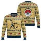 Hooktab Pokemon Gen 1 Electabuzz Ugly Christmas Sweater