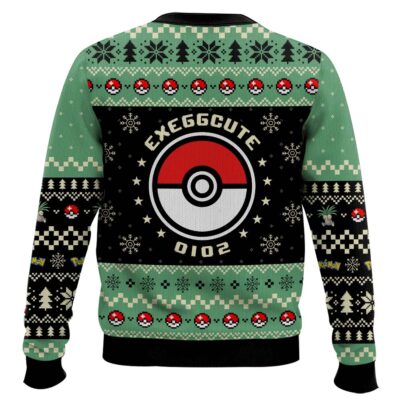 Hooktab Pokemon Gen 1 Exeggutor Ugly Christmas Sweater