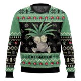 Hooktab Pokemon Gen 1 Exeggutor Ugly Christmas Sweater