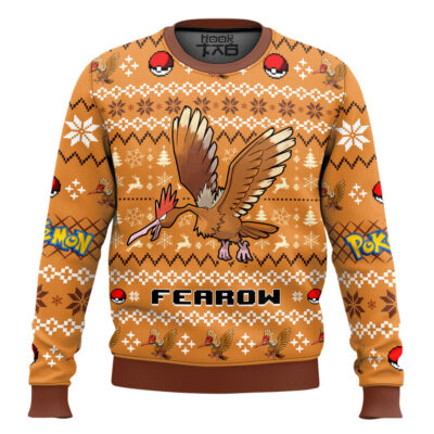 Hooktab Pokemon Gen 1 Fearow Ugly Christmas Sweater