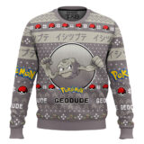 Hooktab Pokemon Gen 1 Geodude Ugly Christmas Sweater