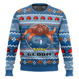 Hooktab Pokemon Gen 1 Gloom Ugly Christmas Sweater