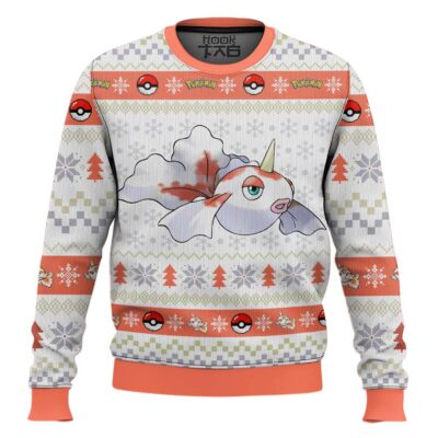 Hooktab Pokemon Gen 1 Goldeen Ugly Christmas Sweater