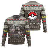 Hooktab Pokemon Gen 1 Golem Ugly Christmas Sweater