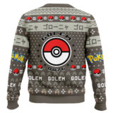 Hooktab Pokemon Gen 1 Golem Ugly Christmas Sweater