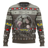 Hooktab Pokemon Gen 1 Golem Ugly Christmas Sweater