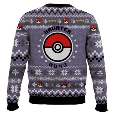 Hooktab Pokemon Gen 1 Haunter Ugly Christmas Sweater