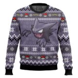 Hooktab Pokemon Gen 1 Haunter Ugly Christmas Sweater
