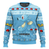 Hooktab Pokemon Gen 1 Horsea Ugly Christmas Sweater