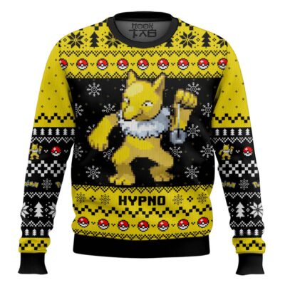 Hooktab Pokemon Gen 1 Hypno Ugly Christmas Sweater