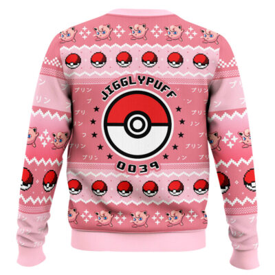 Hooktab Pokemon Gen 1 Jigglypuff Ugly Christmas Sweater