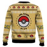 Hooktab Pokemon Gen 1 Jolteon Ugly Christmas Sweater