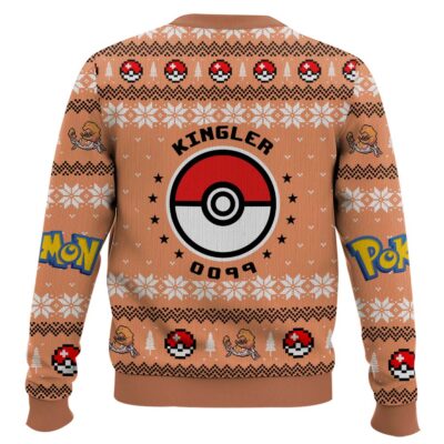 Hooktab Pokemon Gen 1 Kingler Ugly Christmas Sweater