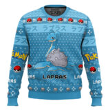 Hooktab Pokemon Gen 1 Lapras Ugly Christmas Sweater