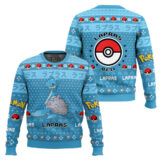 Hooktab Pokemon Gen 1 Lapras Ugly Christmas Sweater