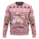 Hooktab Pokemon Gen 1 Lickitung Ugly Christmas Sweater