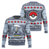 Hooktab Pokemon Gen 1 Machamp Ugly Christmas Sweater