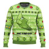 Hooktab Pokemon Gen 1 Metapod Ugly Christmas Sweater