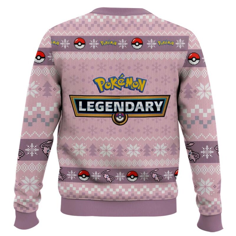 Hooktab Pokemon Gen 1 Mew Ugly Christmas Sweater Hooktab Pokemon Gen 1 Mew Ugly Christmas Sweater