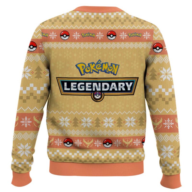 Hooktab Pokemon Gen 1 Moltres Ugly Christmas Sweater Hooktab Pokemon Gen 1 Moltres Ugly Christmas Sweater