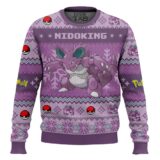 Hooktab Pokemon Gen 1 Nidoking Ugly Christmas Sweater