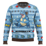 Hooktab Pokemon Gen 1 Nidoqueen Ugly Christmas Sweater