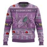 Hooktab Pokemon Gen 1 Nidorino Ugly Christmas Sweater