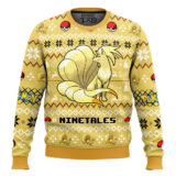 Hooktab Pokemon Gen 1 Ninetales Ugly Christmas Sweater