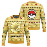 Hooktab Pokemon Gen 1 Ninetales Ugly Christmas Sweater