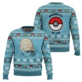 Hooktab Pokemon Gen 1 Omanyte Ugly Christmas Sweater