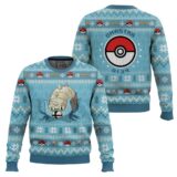 Hooktab Pokemon Gen 1 Omastar Ugly Christmas Sweater