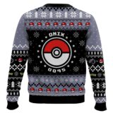 Hooktab Pokemon Gen 1 Onix Ugly Christmas Sweater
