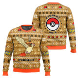Hooktab Pokemon Gen 1 Pidgeot Ugly Christmas Sweater